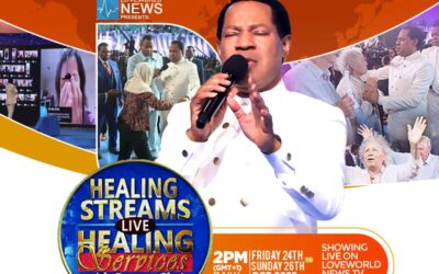 Get Ready! Pastor Chris to Host the October 2025 Edition of Healing Streams Live Healing Services from Friday, October 24th to Sunday, October 26th