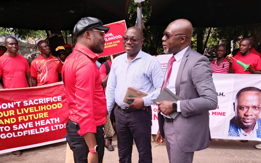 Former Bogoso–Prestea Mine Workers Petition Lands Commission and Minerals Commission Over Unpaid Entitlements