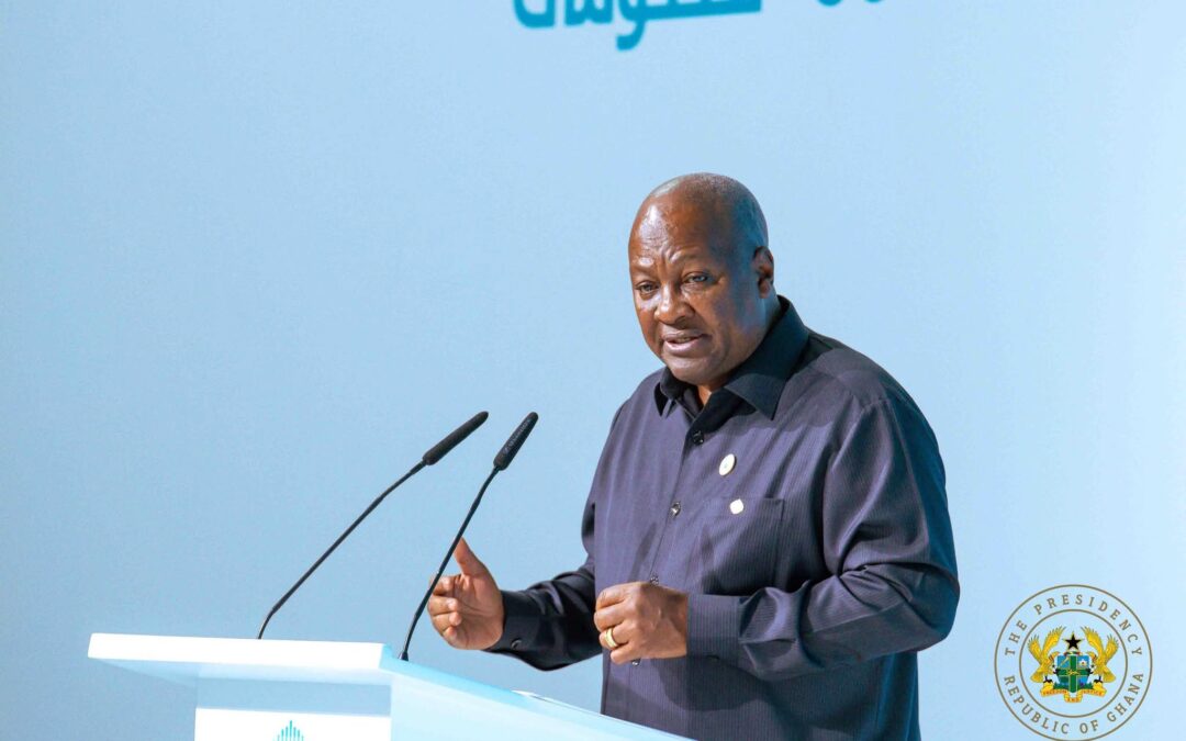 President Mahama Urges New Global Partnerships at World Governments Summit 2026
