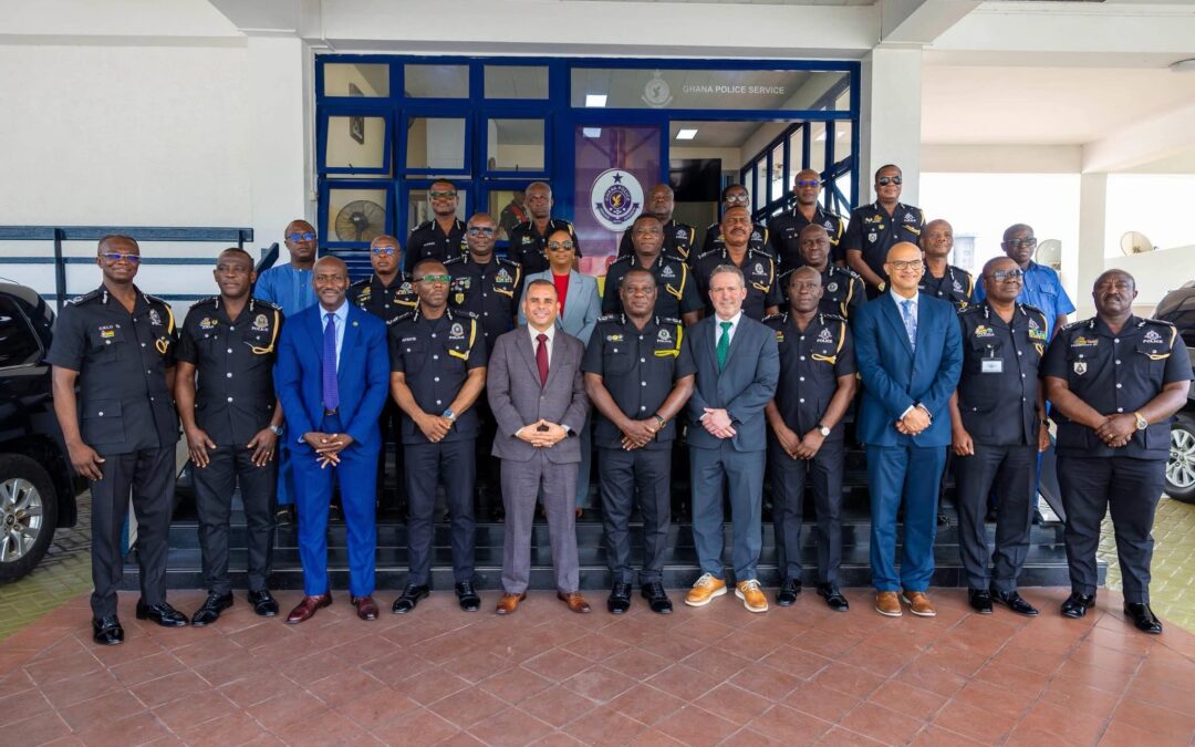 IGP Dr. Christian Tetteh Yohuno Receives NYPD Delegation in Accra to Strengthen Policing Partnership