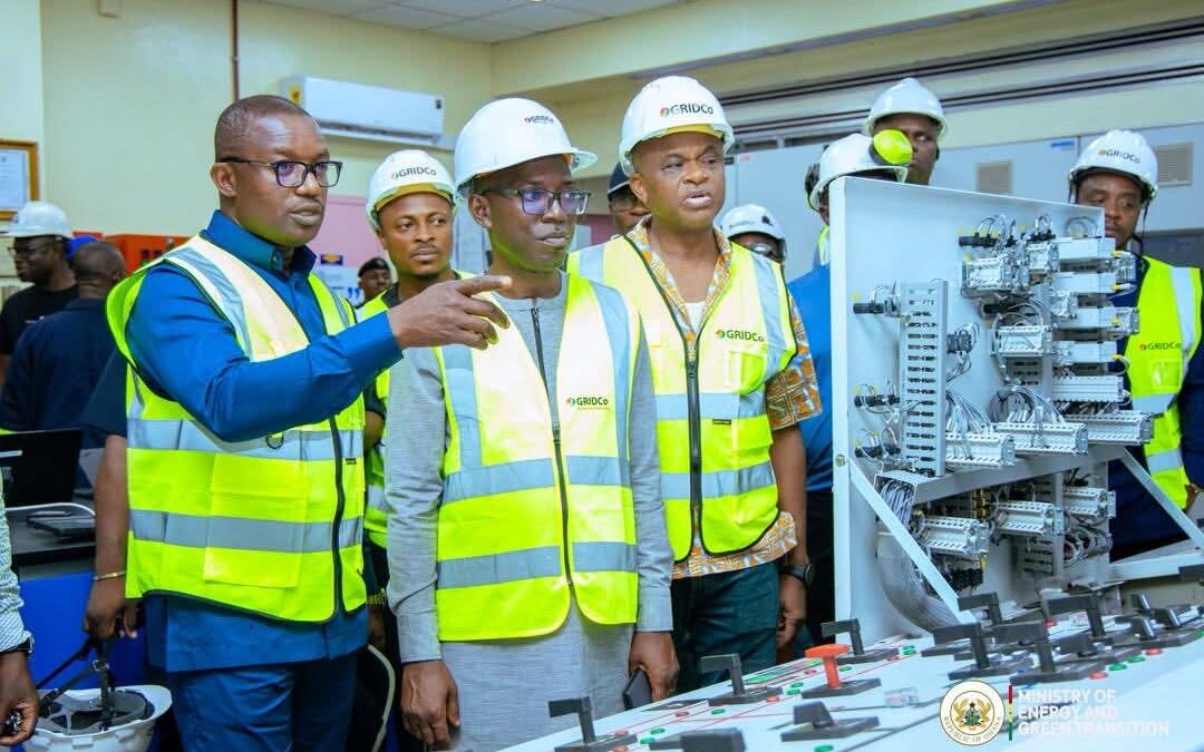 Energy Minister Inspects Akosombo Substation After Fire Disrupts Power Supply