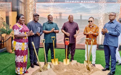 President Mahama Cuts Sod for Sentuo Group’s $1.3bn Airport Garden City Project.